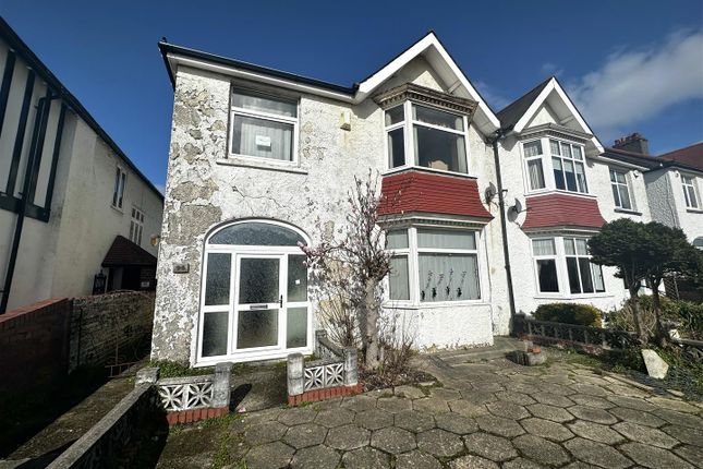 Semi-detached house for sale in Sketty Road, Uplands, Swansea