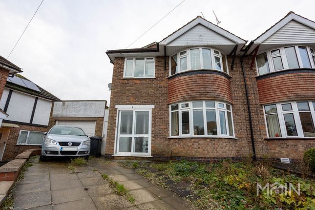 Semi-detached house for sale in Durston Close, Evington, Leicester, Leicestershire