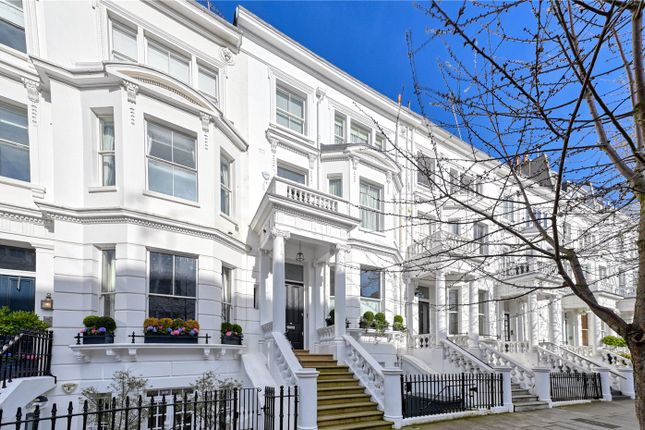 Thumbnail Terraced house to rent in Palace Gardens Terrace, Kensington, London