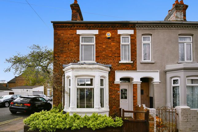 Thumbnail End terrace house for sale in Sandhurst Road, Bedford