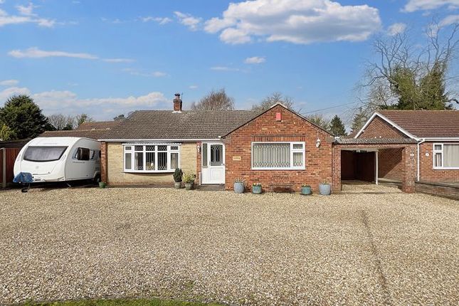 Detached bungalow for sale in Messingham Road, Scotter, Gainsborough