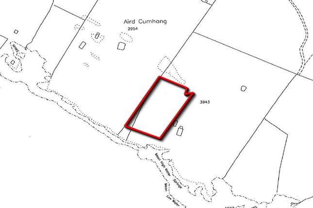 Thumbnail Land for sale in Plot 6, Croft 9, Benbecula, Isle Of South Uist IV558Gd