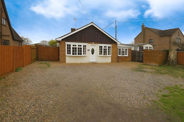 Thumbnail Detached bungalow for sale in Back Road, Murrow, Wisbech, Cambridgeshire