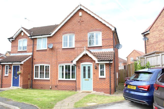 Thumbnail Semi-detached house for sale in Thornhill Drive, South Normanton, Derbyshire.