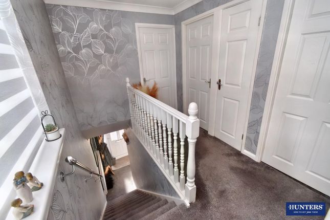 Semi-detached house for sale in Wellhouse Close, Wigston, Leicestershire