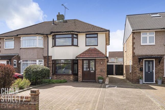 Thumbnail Semi-detached house for sale in Gray Gardens, Rainham