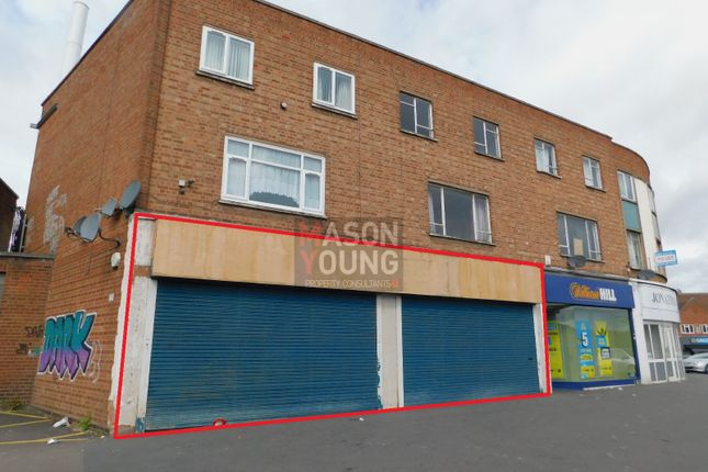 Retail premises to let in Church Road, Birmingham