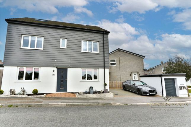 Thumbnail Detached house for sale in Castlemead Drive, Saltash, Cornwall