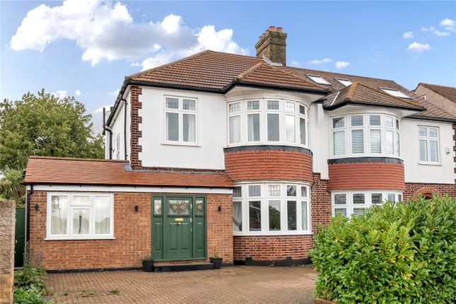 Thumbnail Semi-detached house for sale in Ringwood Way, Winchmore Hill, London