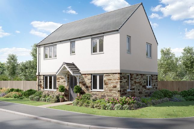 Thumbnail Detached house for sale in "The Charnwood Corner" at Exeter Road, Okehampton