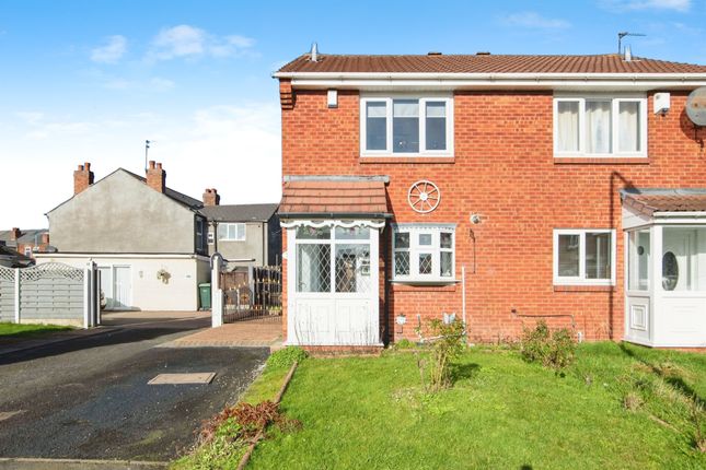 Thumbnail Semi-detached house for sale in Lister Close, Tipton