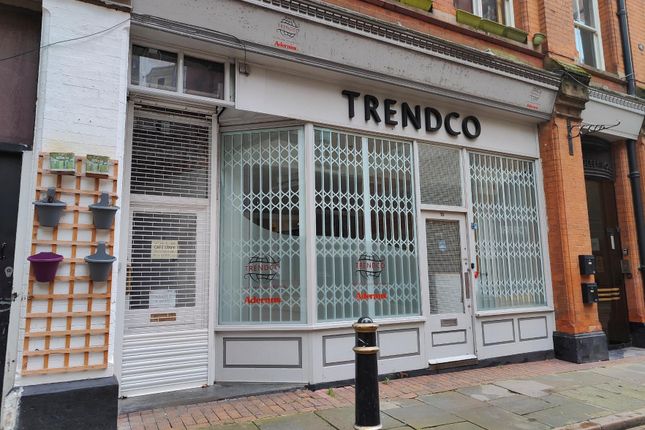 Retail premises to let in Cannon Street, Birmingham