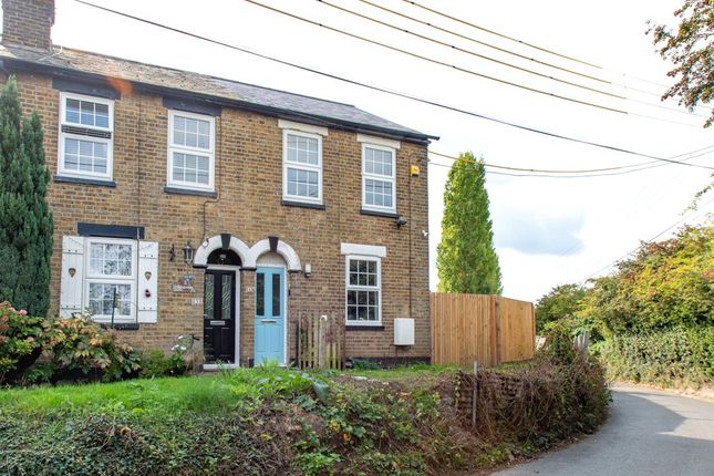 Thumbnail End terrace house for sale in Vinson's Cottages, Hockenden Lane, Swanley, Kent
