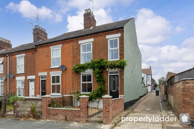 Thumbnail End terrace house for sale in Beaconsfield Road, Norwich