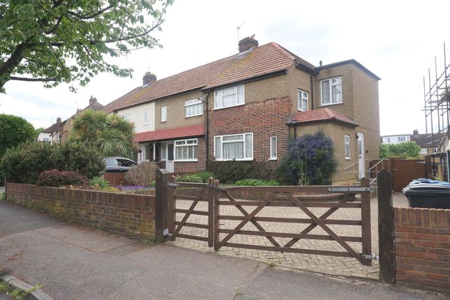 Thumbnail End terrace house for sale in Wilson Road, Chessington, Surrey.