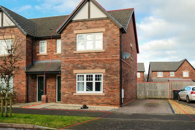 Thumbnail Semi-detached house for sale in Birchwood Way, Dumfries