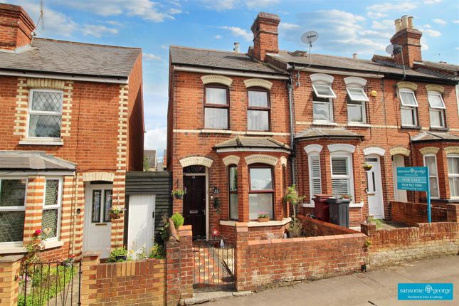 Thumbnail End terrace house for sale in Grovelands Road, Reading