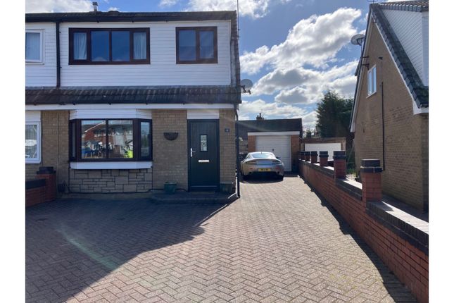 Thumbnail Semi-detached house for sale in Dunster Close, Wigan