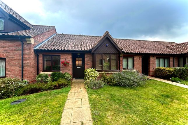 Thumbnail Terraced bungalow for sale in Honeywell Close, Oadby, Leicester