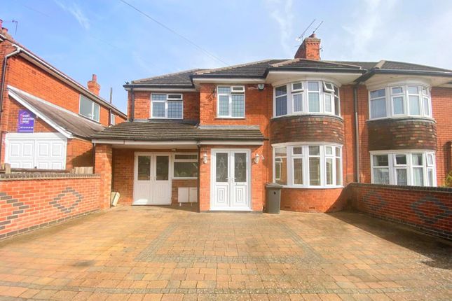 Semi-detached house for sale in Byway Road, Evington, Leicester