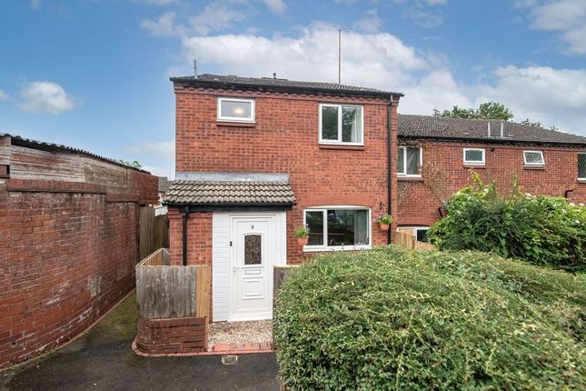 Thumbnail End terrace house for sale in Lightoak Close, Redditch