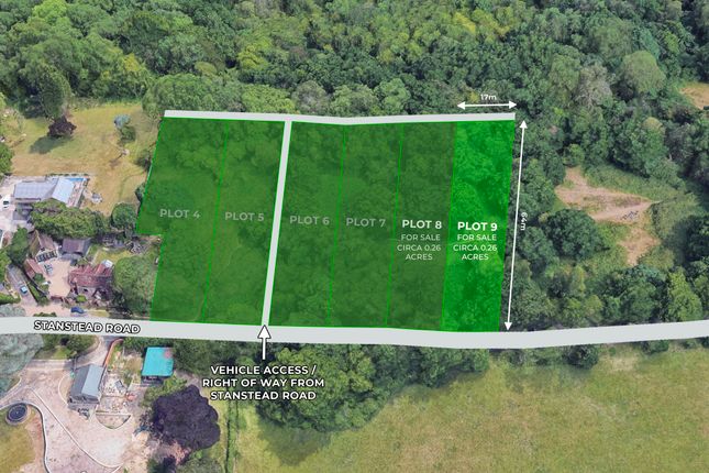 Thumbnail Land for sale in Plot 9, Stanstead Road, Caterham, Surrey