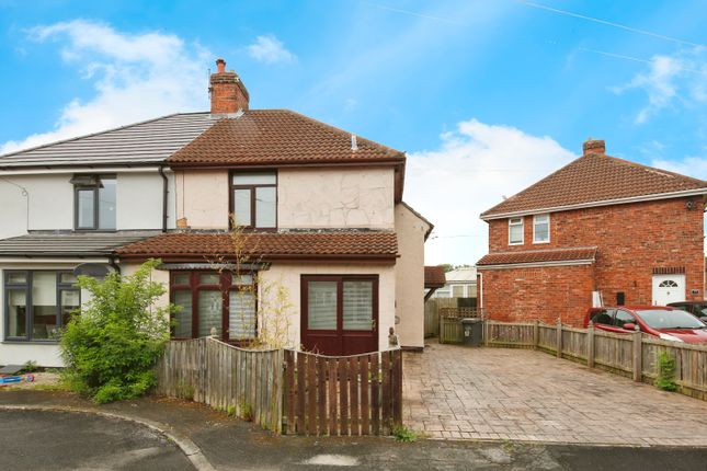 Semi-detached house to rent in The Crescent, Sherburn Village, Durham
