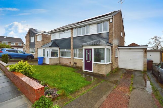 Thumbnail Semi-detached house for sale in Sandpiper Close, Blyth