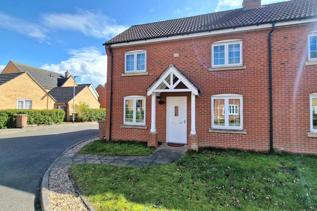 Thumbnail Semi-detached house for sale in Cherry Tree Crescent, Cranwell