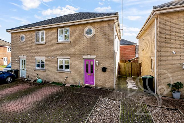 Semi-detached house for sale in The Osiers, Stowmarket