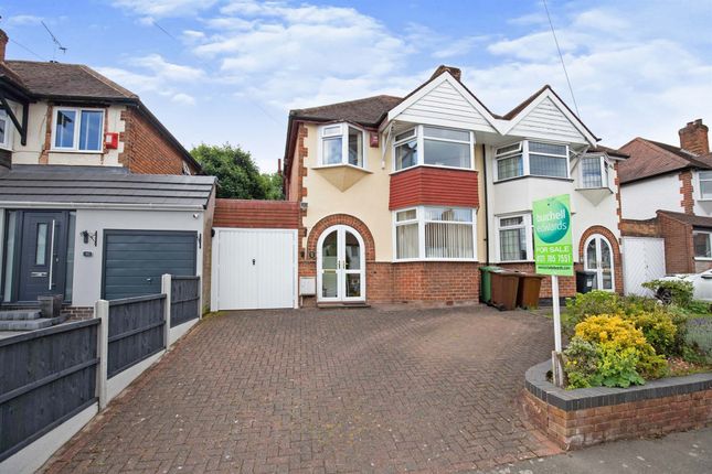 Thumbnail Semi-detached house for sale in Greyfort Crescent, Solihull