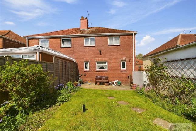 Semi-detached house for sale in Bushell Road, Newton Abbot