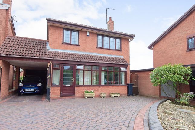 Thumbnail Detached house for sale in Shugborough Drive, Dudley