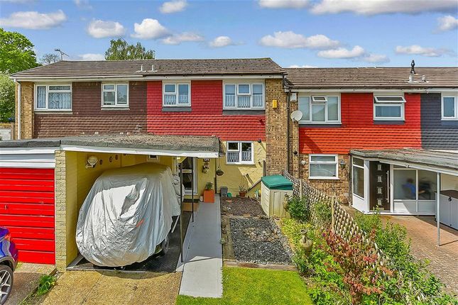 Terraced house for sale in Mincers Close, Lords Wood, Chatham, Kent