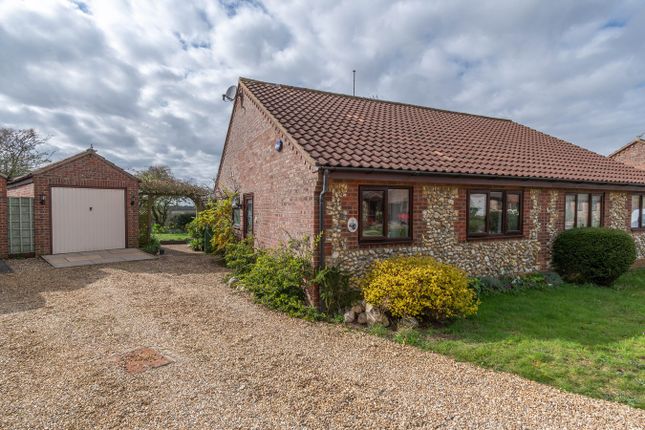 Thumbnail Semi-detached bungalow for sale in Heath Rise, Syderstone