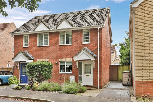 Semi-detached house for sale in Speedwell Road, Wymondham