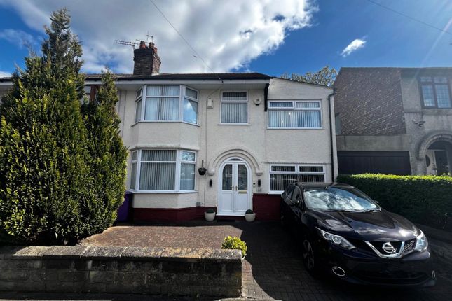 Thumbnail Semi-detached house for sale in Alvanley Road, West Derby, Liverpool, Merseyside