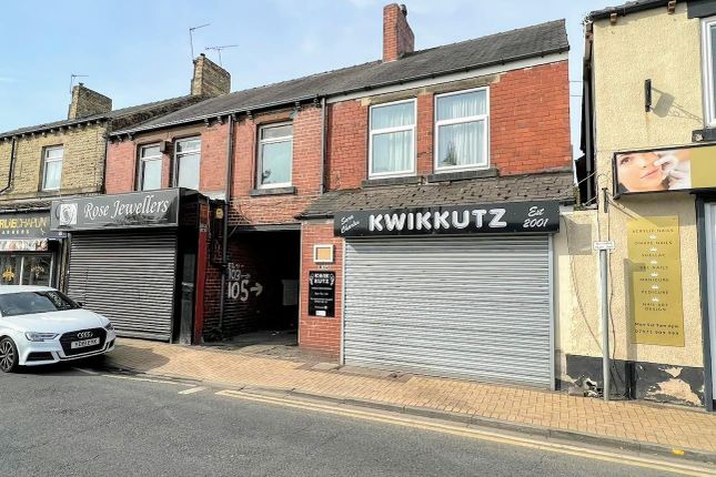 End terrace house for sale in Kwik Kutz, High Street, Wombwell, Barnsley, South Yorkshire