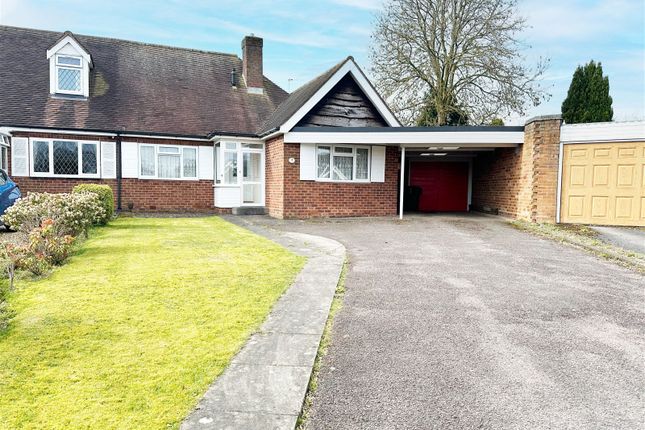 Semi-detached bungalow for sale in Manor Road, Wythall