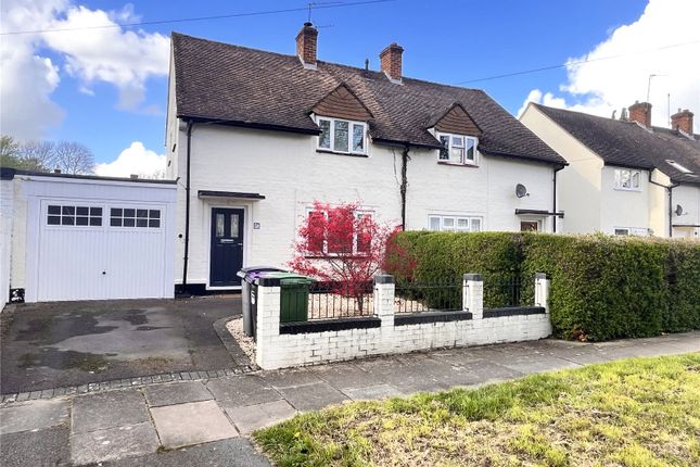 Semi-detached house for sale in Oakfield Drive, Copthorne, Shrewsbury, Shropshire