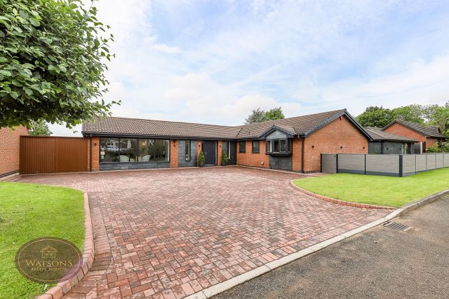 Thumbnail Detached bungalow for sale in Olympus Court, Hucknall, Nottingham