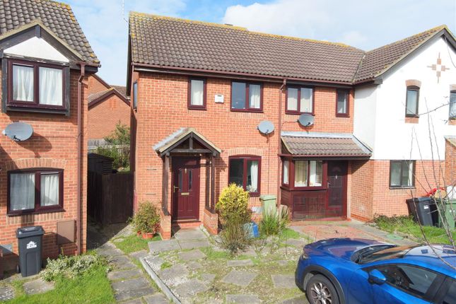 Thumbnail End terrace house for sale in Denchworth Court, Emerson Valley, Milton Keynes