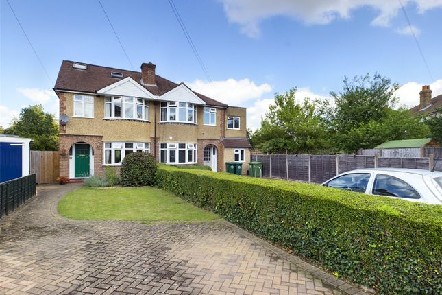 Thumbnail Semi-detached house for sale in St Hildas Avenue, Ashford, Surrey