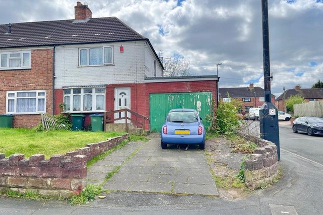 Thumbnail End terrace house for sale in Carisbrooke Road, Wednesbury