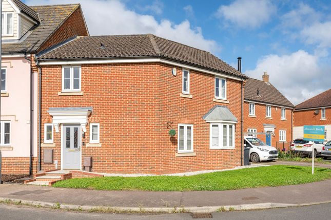 Thumbnail Terraced house for sale in Lord Nelson Drive, New Costessey, Norwich