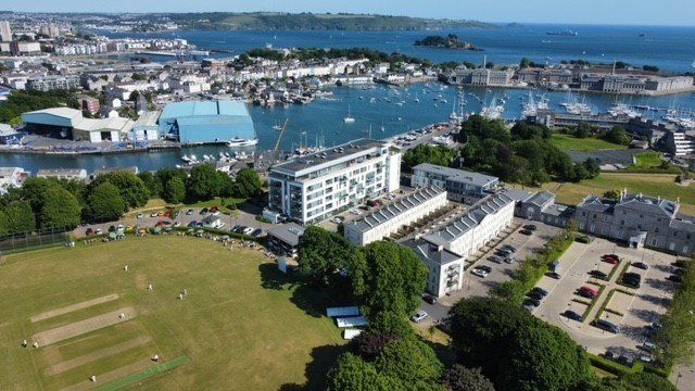 Flat for sale in Leeward House, Mount Wise, Plymouth