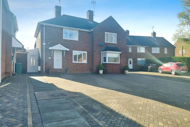 Thumbnail Semi-detached house for sale in Milton Road, Cannock, Staffordshire