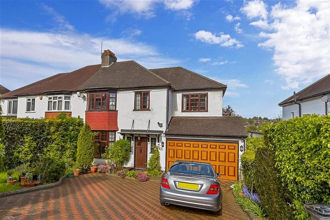 Semi-detached house for sale in Hartley Down, Purley, Surrey