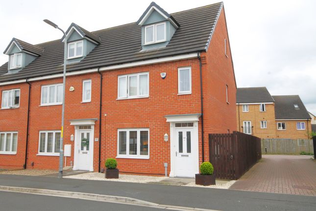 Thumbnail End terrace house for sale in Mulberry Wynd, Kingsmoor, Stockton-On-Tees, Durham