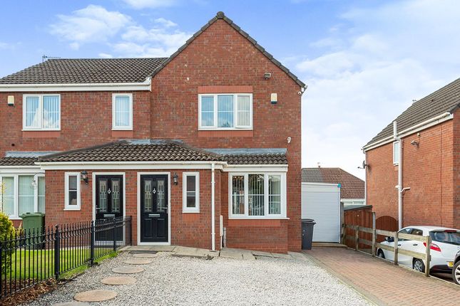 Thumbnail Semi-detached house for sale in Arlington Close, Royton, Oldham, Greater Manchester